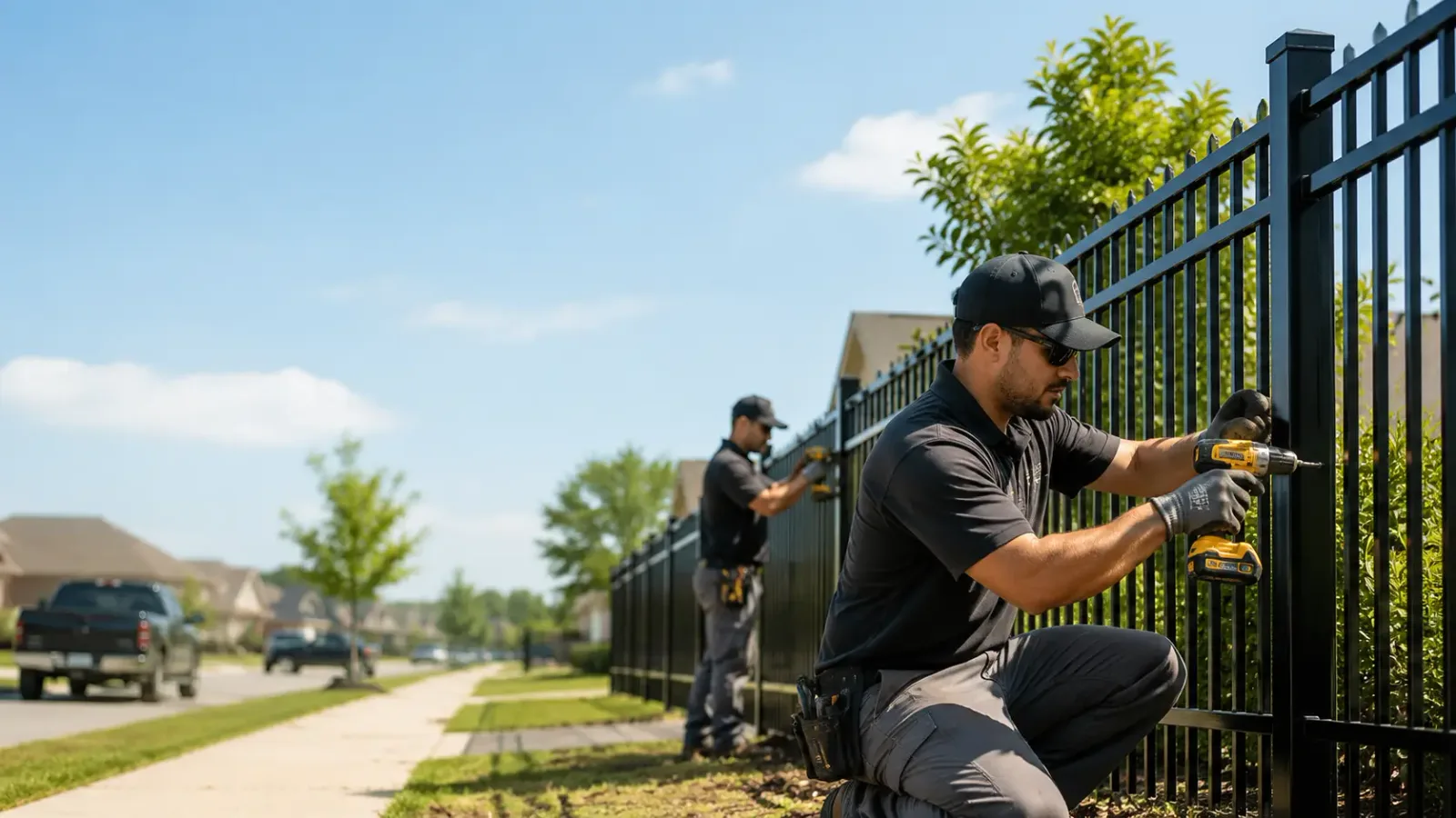 Metal Fence Installation in Luther, MI
